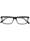 Saint Laurent Square Frame Glasses In Black