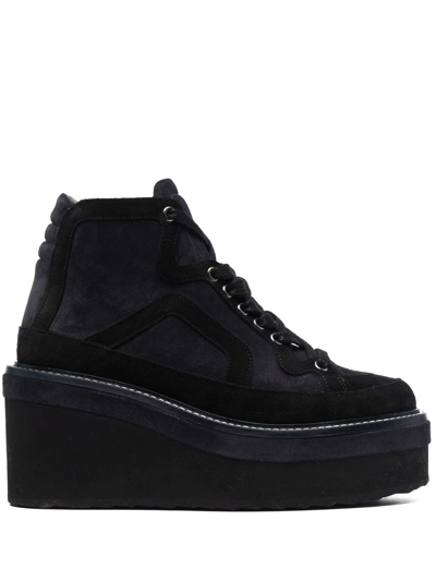 Pierre Hardy Aoyama Lace-up Boots In Black