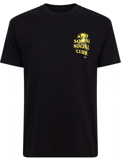 Anti Social Social Club Twista Short-sleeve T-shirt In Black