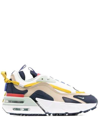 Nike Air Max Furyosa Low-top Sneakers In Rattan/white