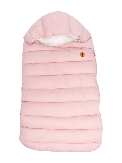 Save The Duck Padded Wrap Nest Blanket In Pink