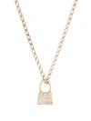 Jacquemus Gold Le Papier 'le Collier Chiquito' Necklace In Gold