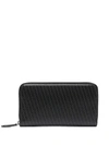 FENDI FF LOGO LEATHER WALLET