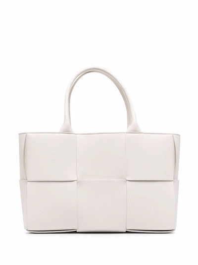 Bottega Veneta Arco Tote Bag In White