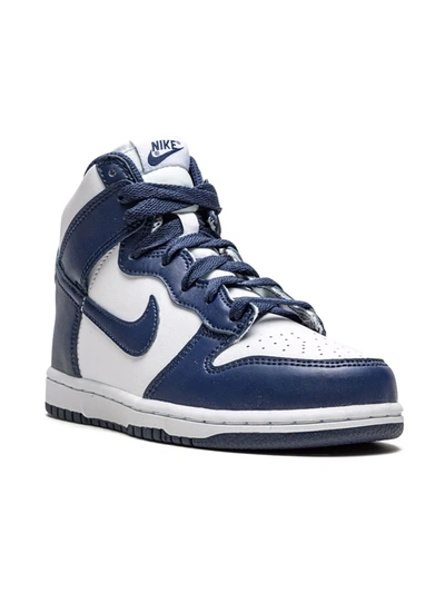Nike Kids' Dunk High Sneakers In White