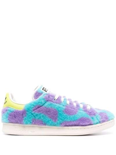 Adidas Originals X Disney Monsters, Inc.stan Smith Trainers In Blue