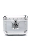 Fpm Milano Bank S Studded Aluminium Vanity Case In Silver