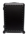 Fpm Milano Bank Spinner 68 Check-in Suitcase In Black