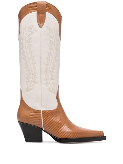 Paris Texas El Dorado Western-style Boots In Brown