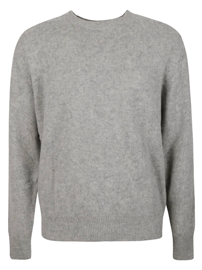 Mauro Grifoni Round Neck Sweater In Grey
