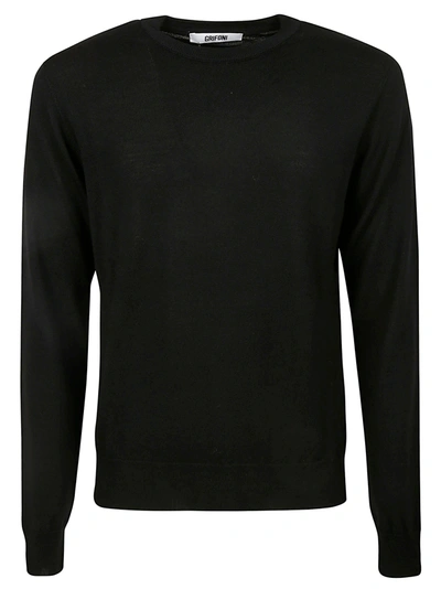Mauro Grifoni Round Neck Sweater In Black