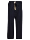 SOFIE D'HOORE DRAWSTRING TROUSERS,PACIFIC WOLF 01