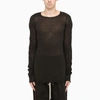 DRKSHDW LONG SLEEVE BLACK T-SHIRT,DU02A3262B-J-DARKS-09