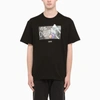 THROWBACK BLACK T-SHIRT WITH CARTER PRINT,TBT-OVERCO-J-THROW-BLK