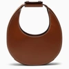 Staud Brown Mini Moon Bag In Brown