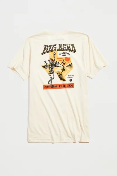 Parks Project Big Bend Skeleton Tee In Cream