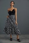 Hutch Bow-tie Maxi Dress In Black