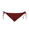 Eres Malou Essentials Bikini Bottoms In Burgundy