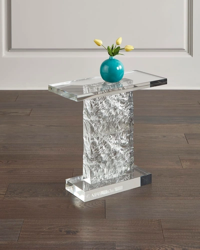 John-richard Collection Crystal Side Table