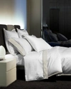 Signoria Firenze Luna Pillowcases, Set Of 2 Qn In White/pearl