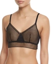 Else Bella Triangle Bralette In Black