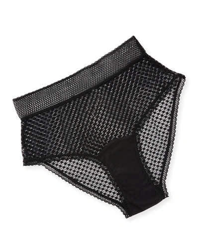 Else Bella High-waist Briefs In Black