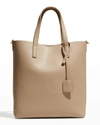 Saint Laurent Ysl Toy Shopping Tote Bag In Beige