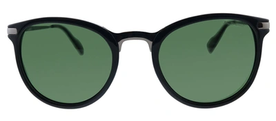 Ben Sherman Hugo M01 Round Sustainable Polarized Sunglasses In Grey
