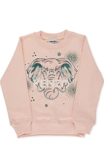 Kenzo Kids' Pink Elephant Sweatshirt