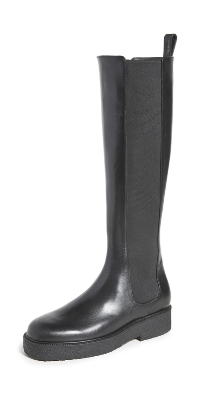 Staud Palamino Tall Boots In Black