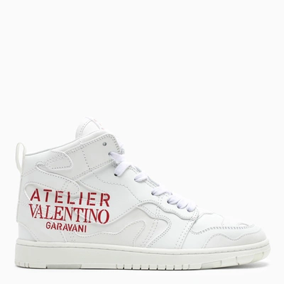 Valentino Garavani White Mid-top Atelier Shoes Trainers