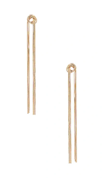 Petit Moments Tied Up Earrings In Gold