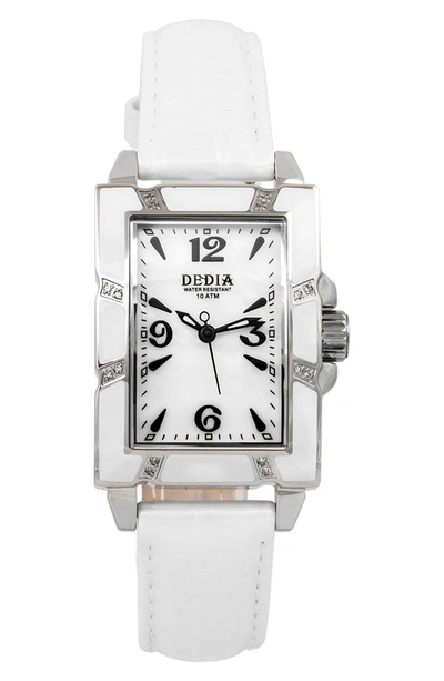 Aquaswiss Lily Lr Diamond Watch In White