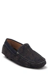 Robert Graham Soprano Driving Moccasin In Navy