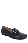 IMPO CROC EMBOSSED LEATHER BIT LOAFER