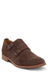 WARFIELD & GRAND CLARK LEATHER DOUBLE MONK STRAP DERBY