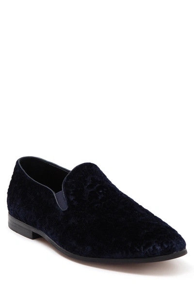 Robert Graham Sonoma Loafer In Navy