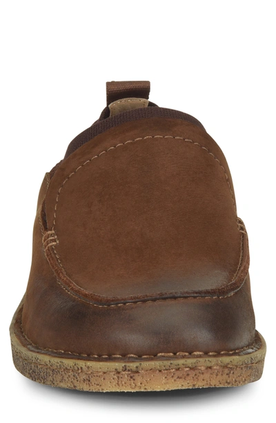 Born Samuel Slip-on In Brown Knit