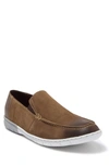 Sandro Moscoloni Double Gore Moc Toe Slip-on Loafer In Taupe