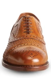 Allen Edmonds Strand Weave Toe Oxford In Walnut