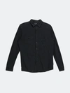 Faherty Men's Knit Seasons Shirt Dress In Black