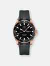 MIDO MIDO MIDO M0264303705100 SAPPHIRE CRYSTAL OCEAN STAR WATCH ROSE-GOLD/BLACK