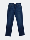 L Agence L'agence L'agence Women's High Rise Cropped Slim Jean In Blue