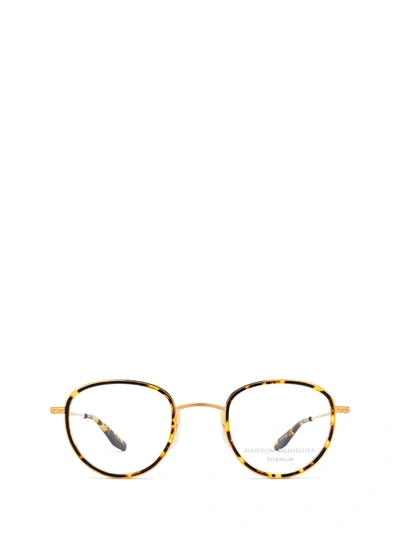 Barton Perreira Bp5279 Chestnut Antique Gold Glasses In Hec/gol