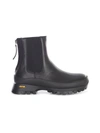 Woolrich Calf Matt Beatles W/zip Behind In Black