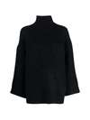 Apc Roll-neck Knit Jumper In Lzz Black