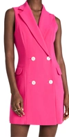 Black Halo Rio Blazer Mini Dress In Pink