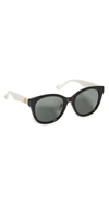 GUCCI OVERSIZED ROUND SUNGLASSES,GUCII20307