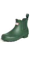 Hunter Original Chelsea Boots In  Green