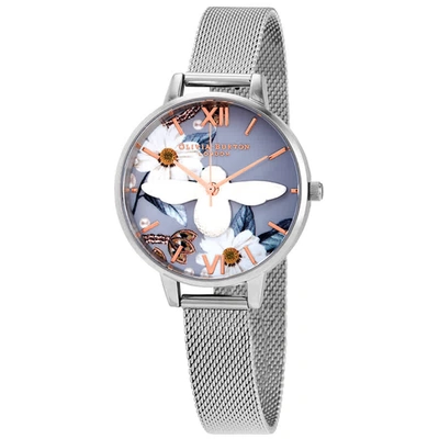 Olivia Burton 3d Bee Dial Ladies Watch Ob16bf18 In Gold Tone,pink,rose Gold Tone,silver Tone